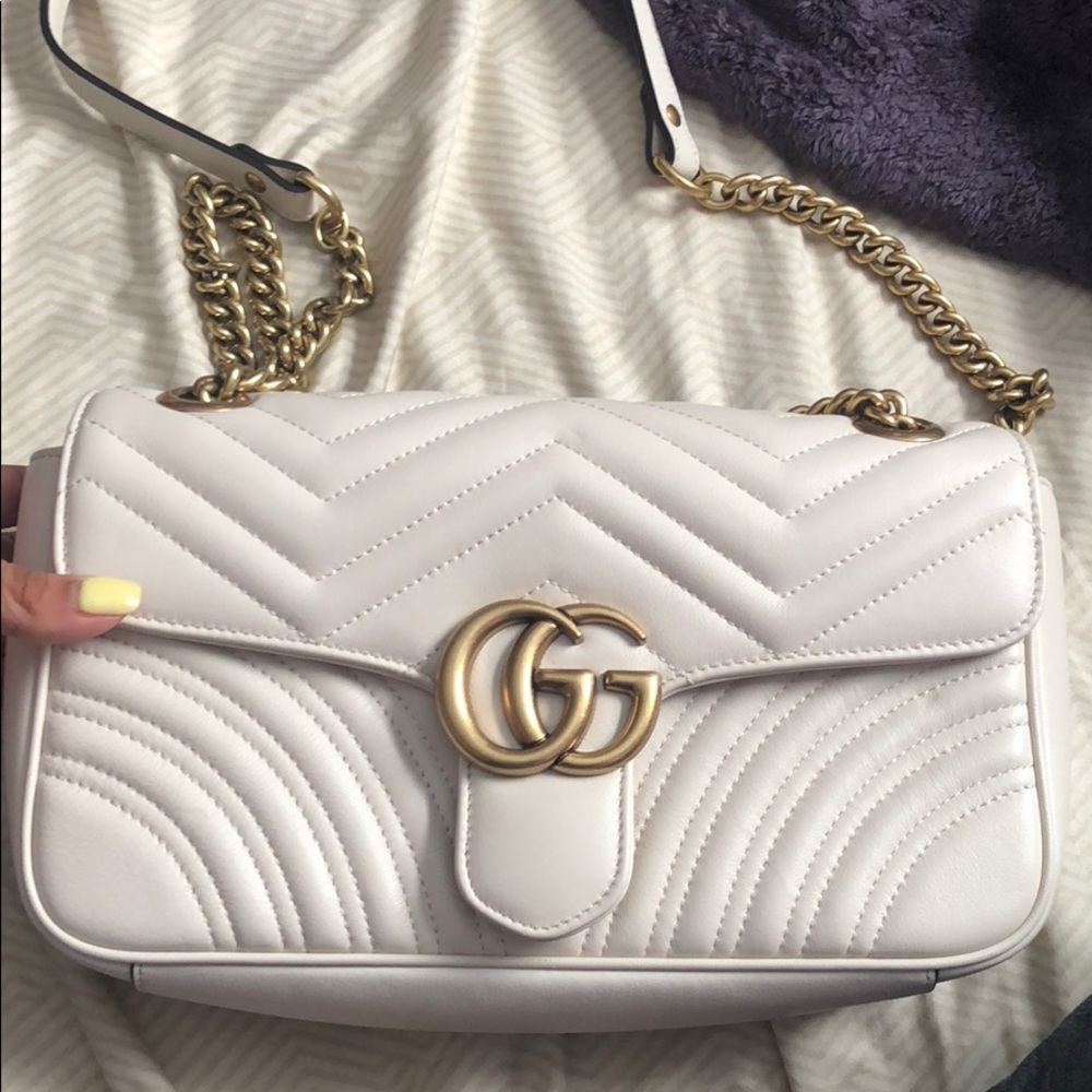 Authentic Gucci gg marmont small bag